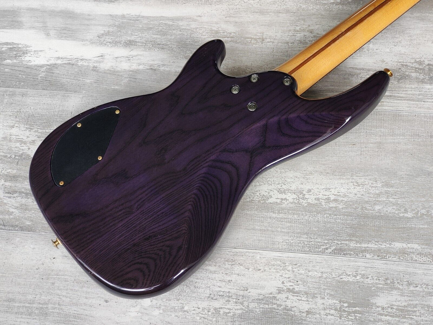 1992 Greco Japan PJB-380 Medium Scale Bass (Purple)