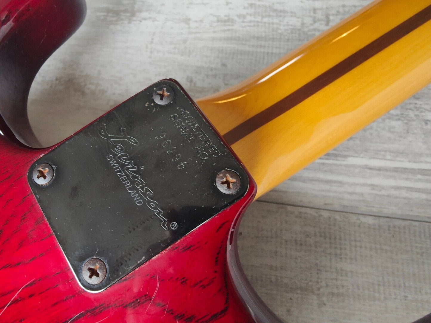 1990's Levinson Blade RH-4 Stratocaster w/Bartolini's (Trans Red)