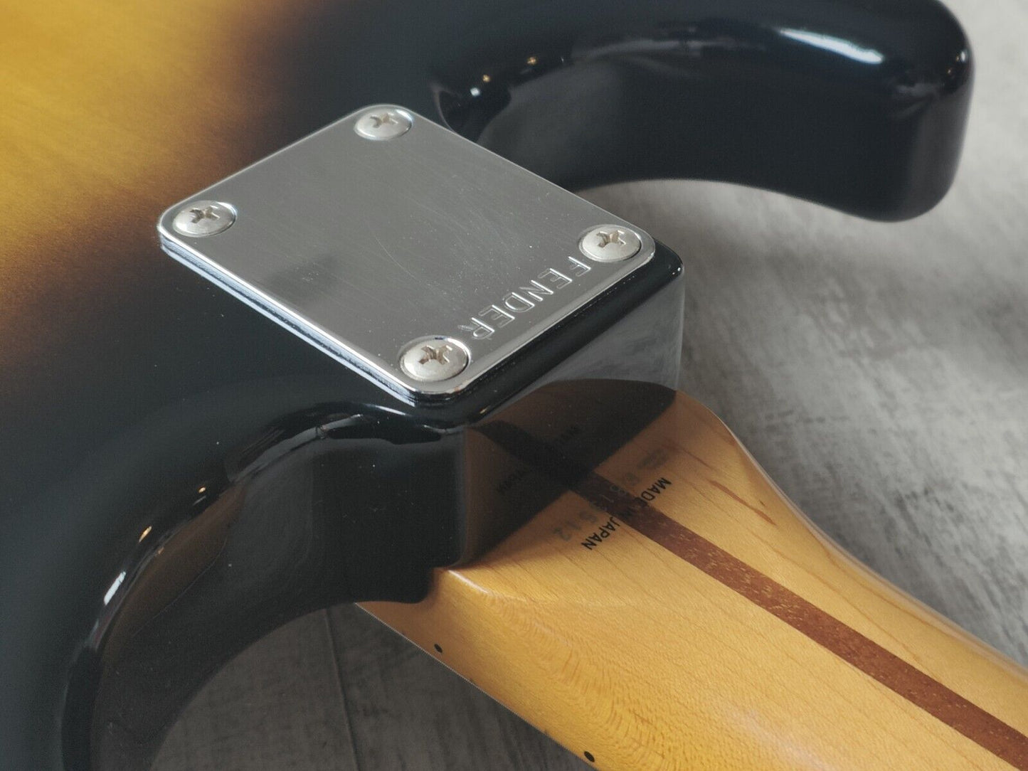 1987 Fender Japan ST54 '54 Reissue Stratocaster w/Soft V Neck (Brown Sunburst)