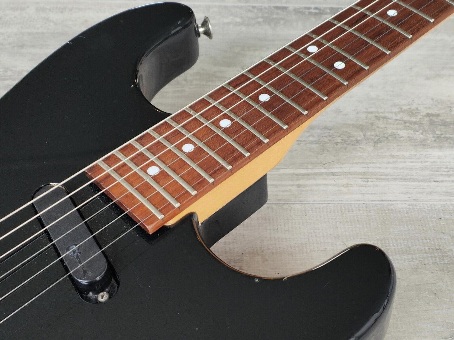 1989 Charvette (by Charvel Jackson) Model 150 Superstrat (Black)