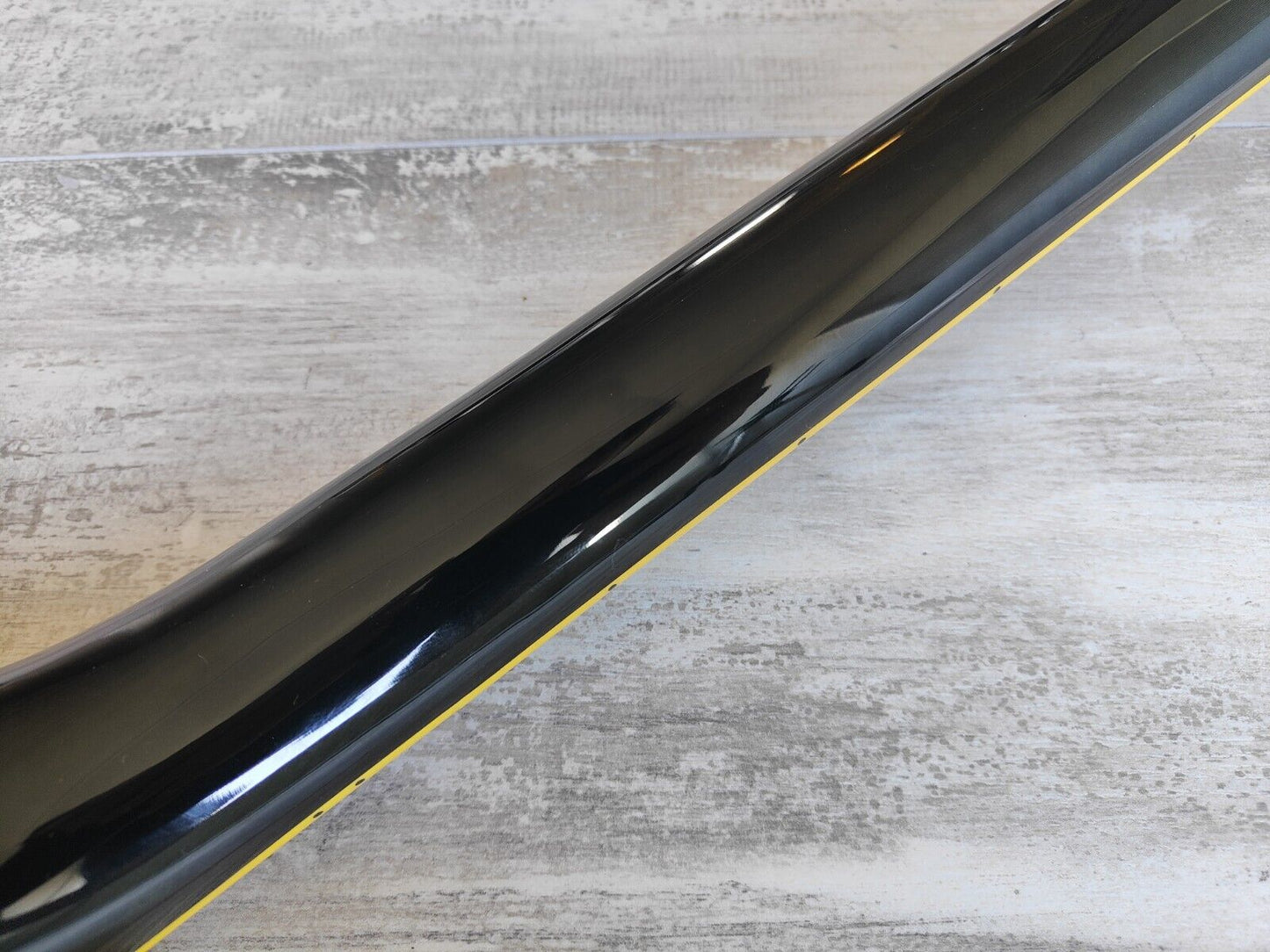 1994 Burny (Fernandes) Japan BSA-120 Semi-Hollowbody Electric Guitar (Black)