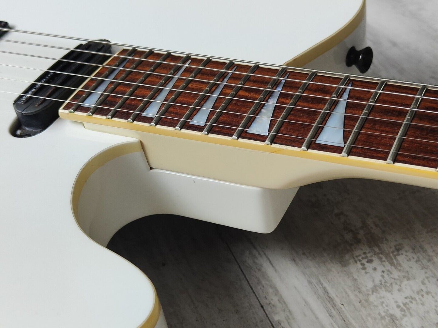 1995 Fernandes Japan BT-115S Buck Tick Model TEJ Telecaster w/Sustainer (White)