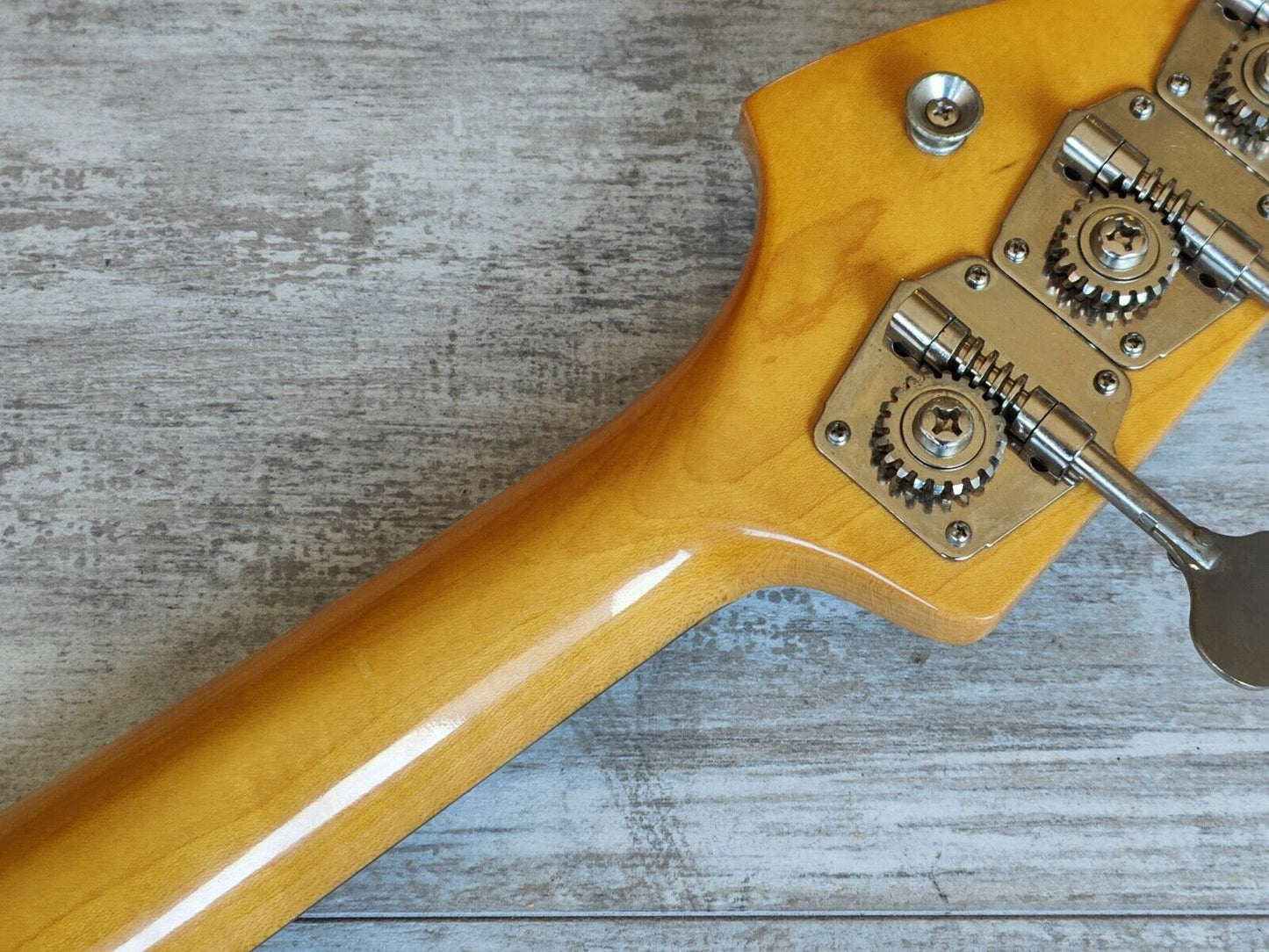 1981 Fernandes Japan RJB-75 "The Revival" Series Jazz Bass (Nitro Sunburst)