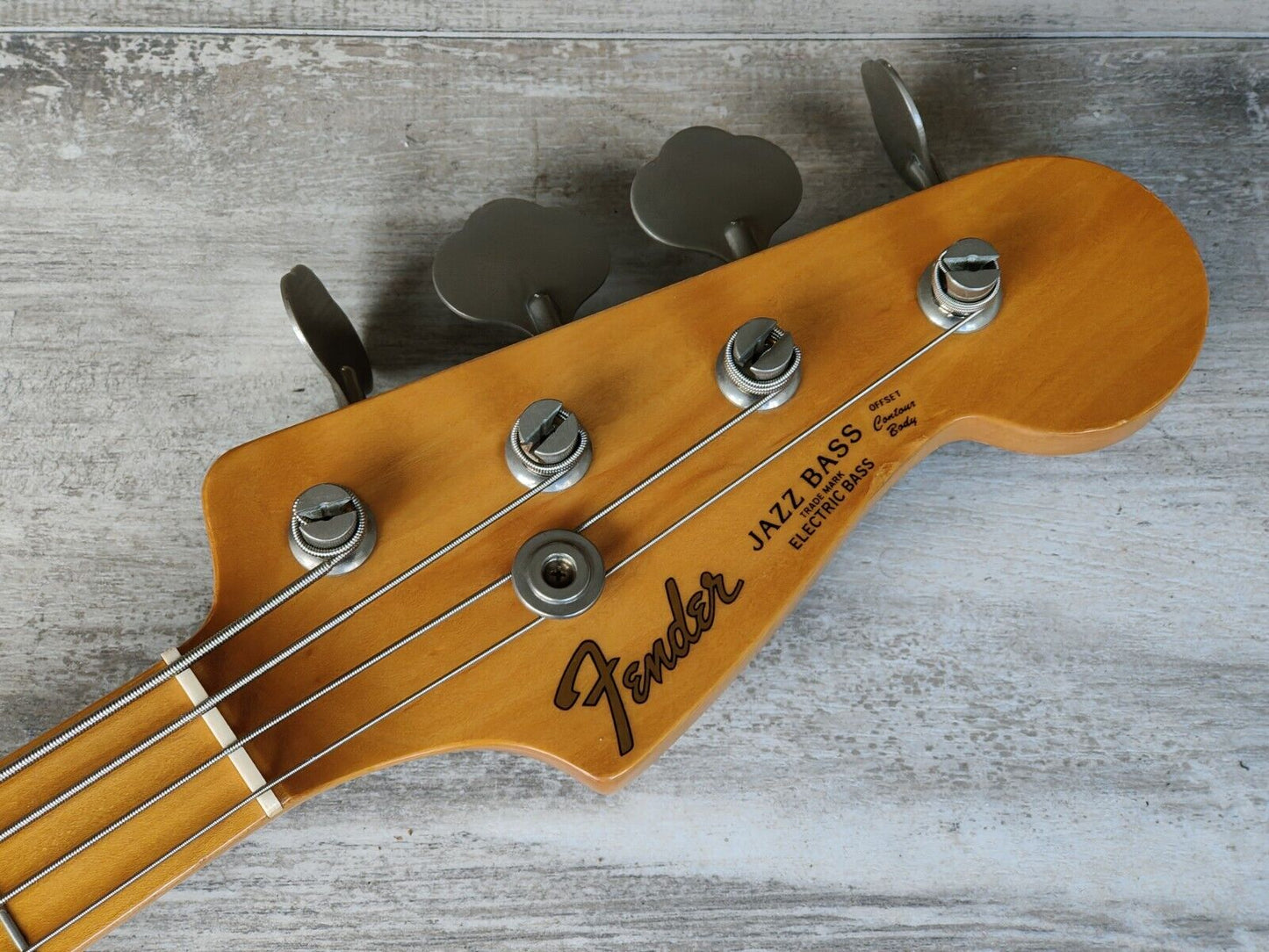 1999 Fender Japan (by Tokai) '62 Reissue Jazz Bass (Transparent Green)