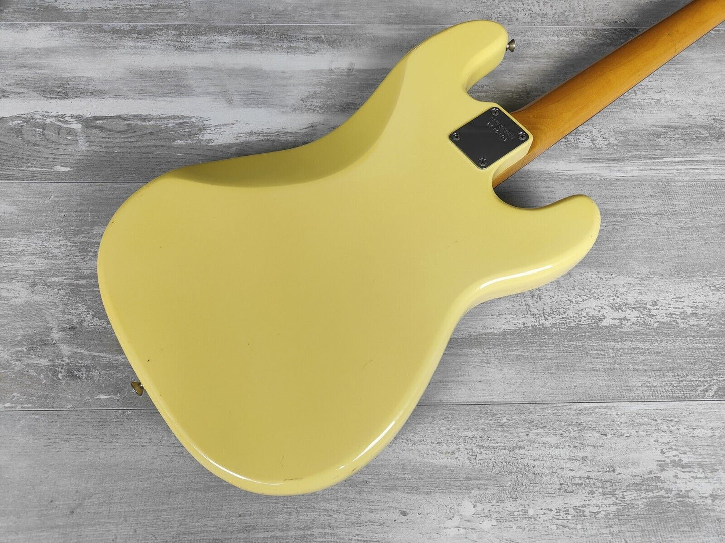 1985 Fernandes Japan FPB-40L Left Handed Precision Bass (White)