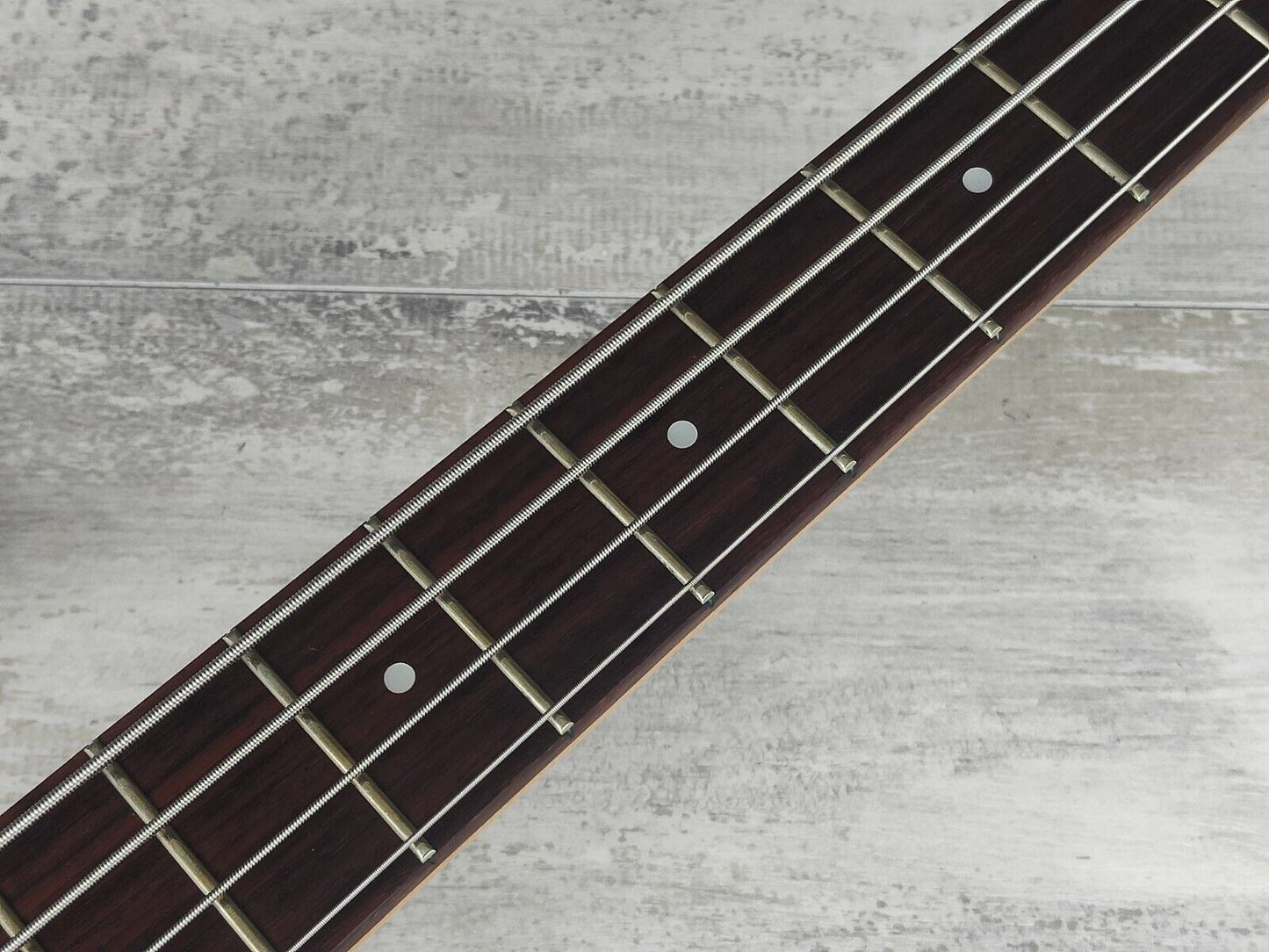 1992 Greco Japan PJB-380 Medium Scale Bass (Purple)