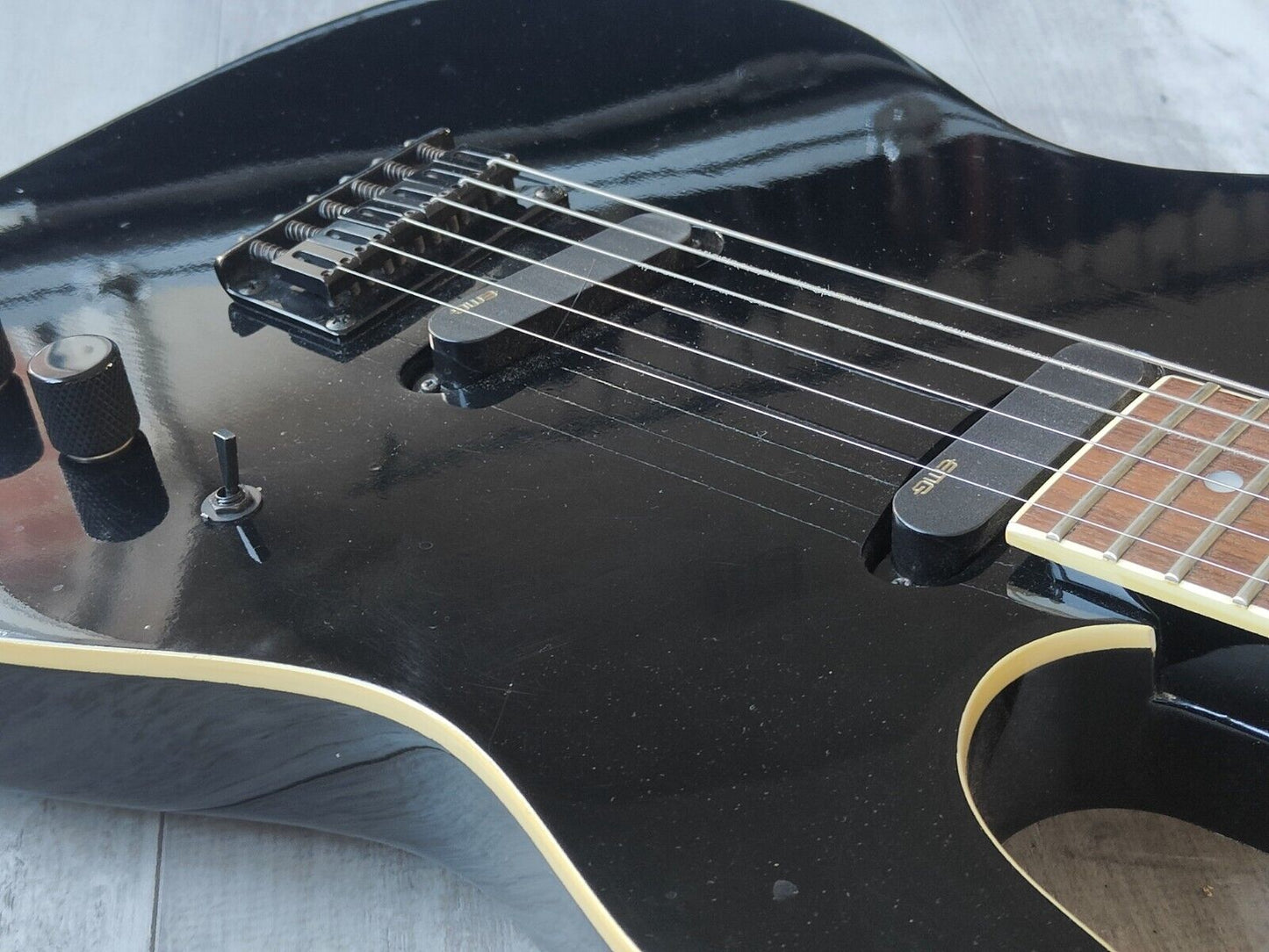 1989 Fernandes Japan TEJ-70 Contemporary Telecaster w/EMG's (Black)