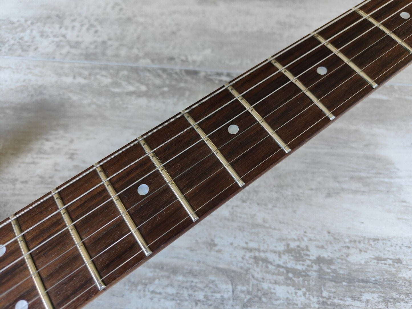 1992 Fernandes Japan FST-95S Superstrat w/Sustainer (Violin Sunburst)