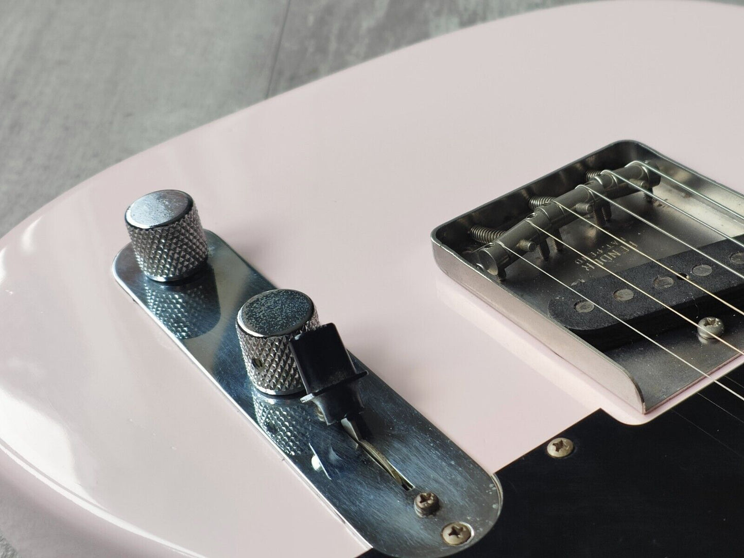 1986 Fender Japan TL72-55 '72 Reissue Telecaster (Refinished Pink)