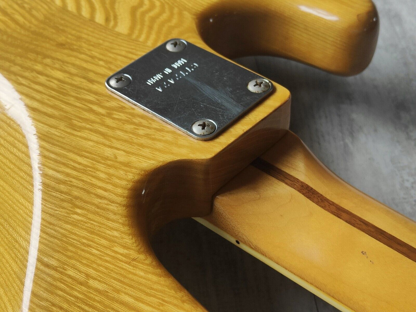 1977 Greco Japan JB600N Jazz Bass (Natural Ash)