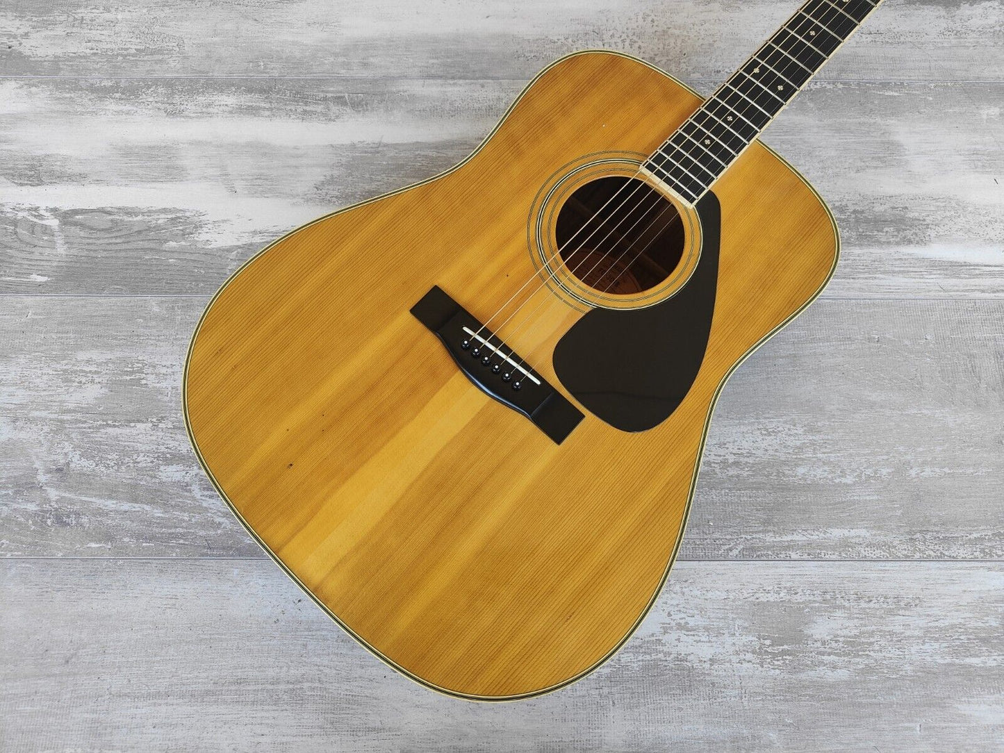 1970's Yamaha FG-301B Japanese Vintage Acoustic Dreadnought Guitar (Natural)
