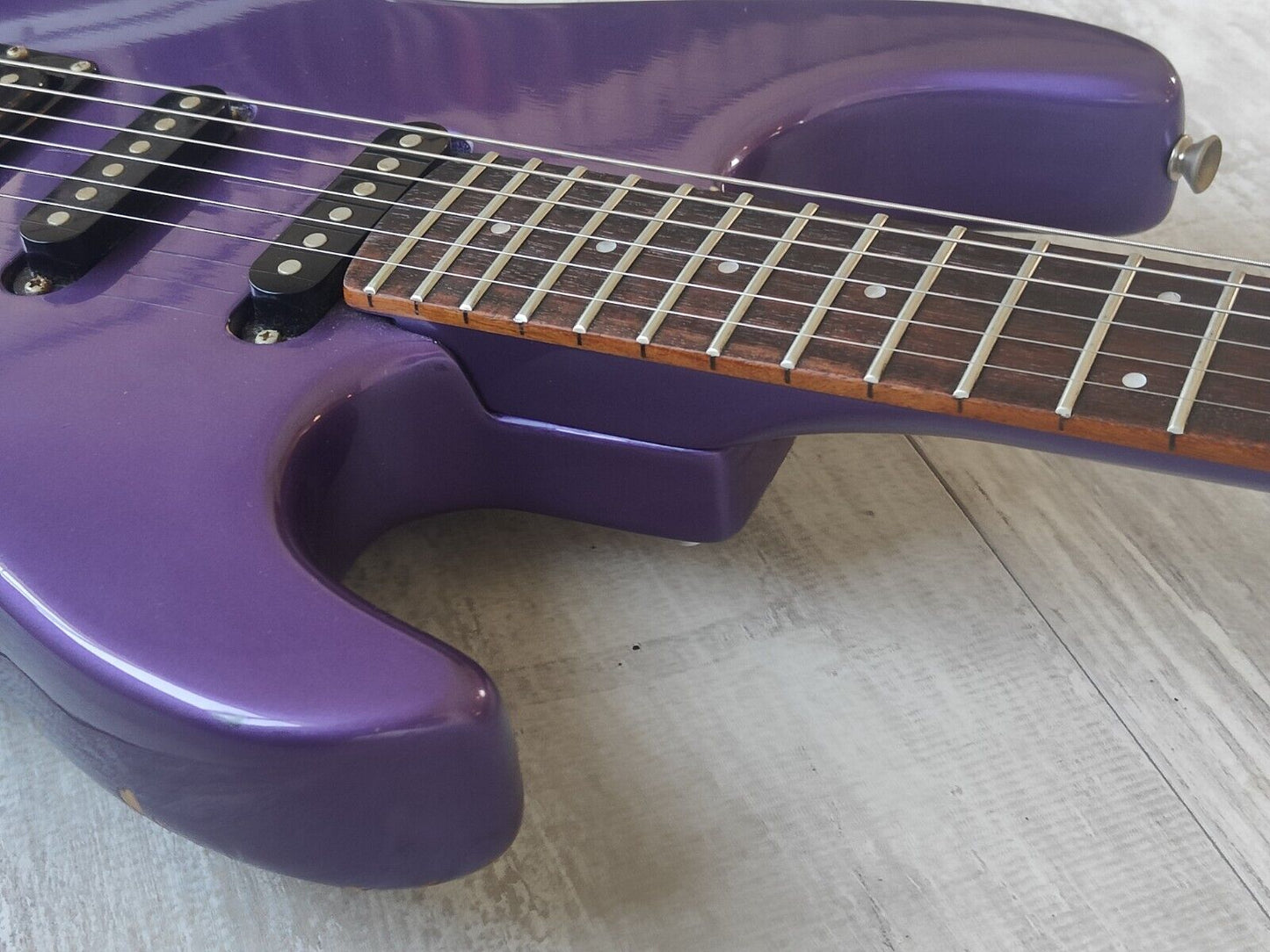 1990's Fernandes FST Limited Edition HSS Superstrat (Purple)