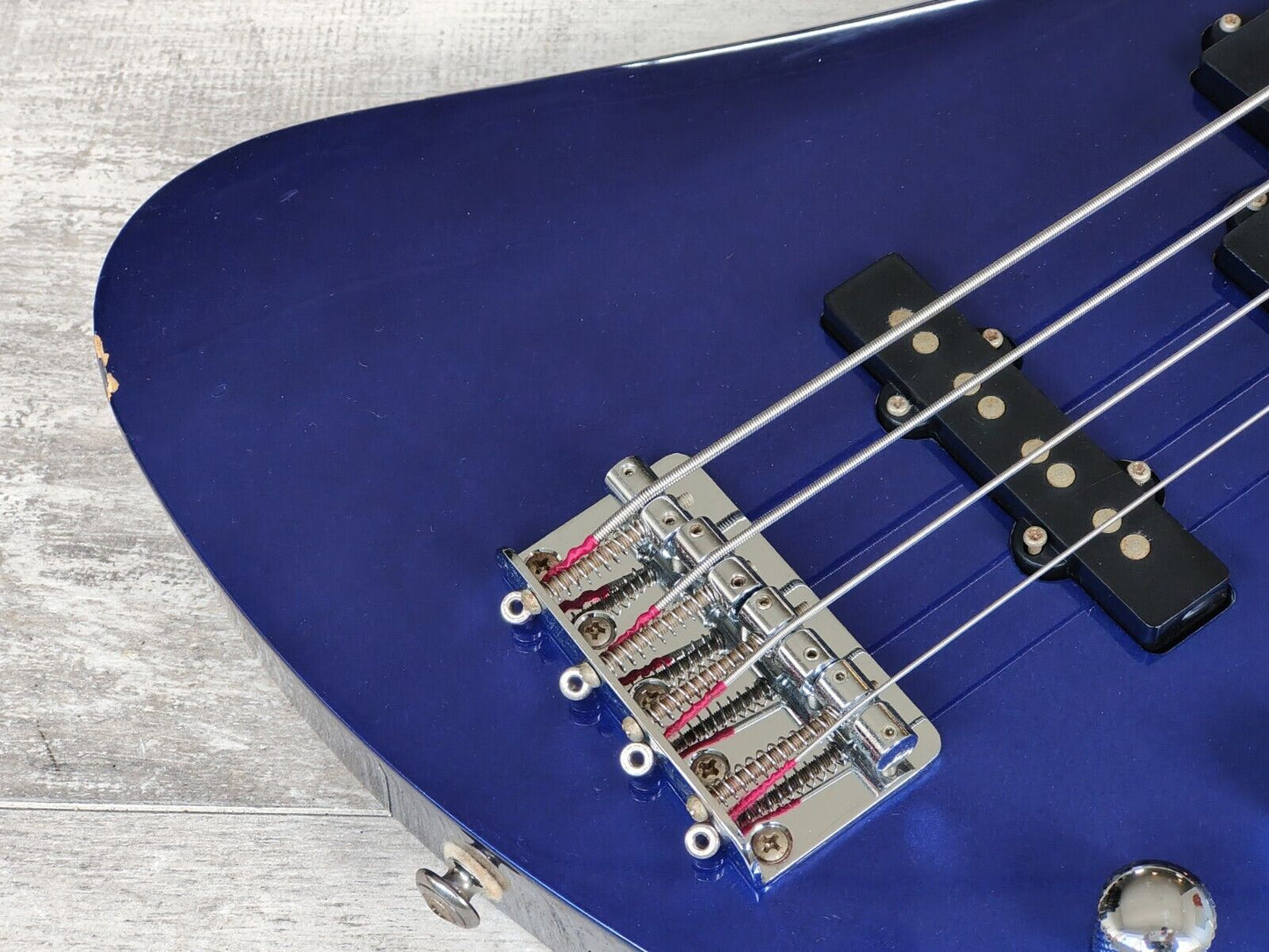 2000's BC Rich Mockingbird Bass (Blue)