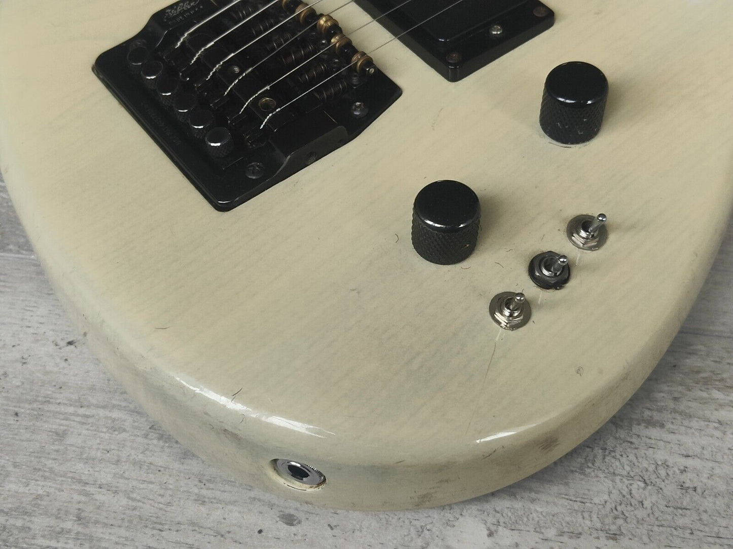 1988 Aria Pro II IG-CST Integra Series Custom Guitar (Aged White)