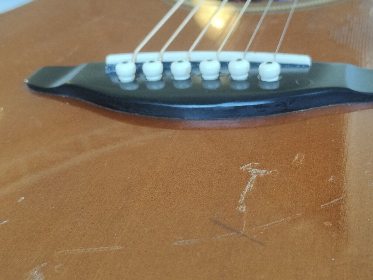 1983 Yamaha LA-37 Japanese Vintage Electric/Acoustic Guitar (Natural)