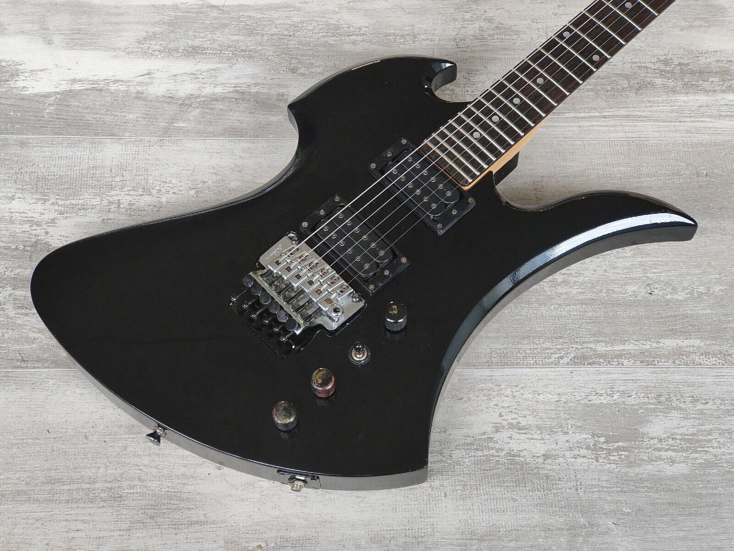 1989 BC Rich NJ Series RMG-OF Mockingbird (Black)