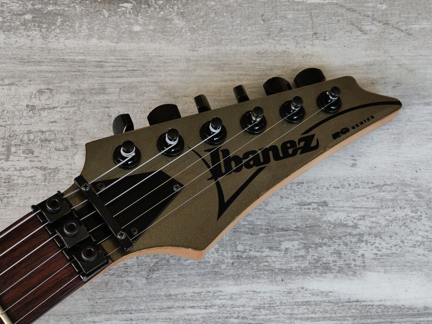 1997 Ibanez Japan RG380 HSH Superstrat (Pewter)