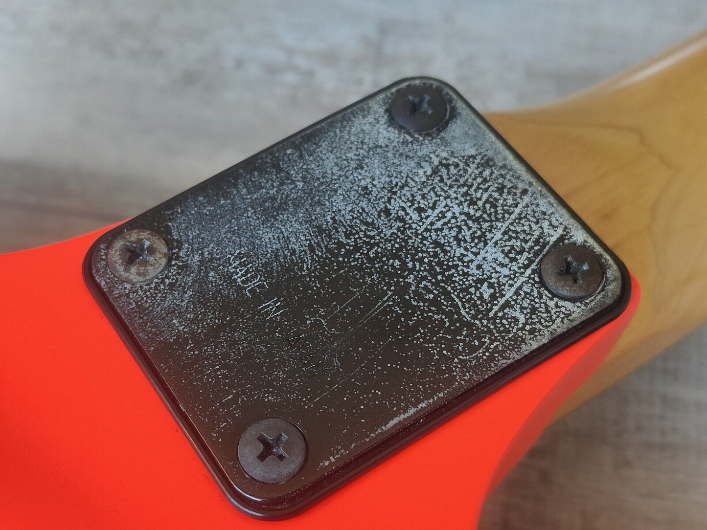 1980's Ibanez Japan RG-575 Reverse Headstock Superstrat (Five Alarm Red)