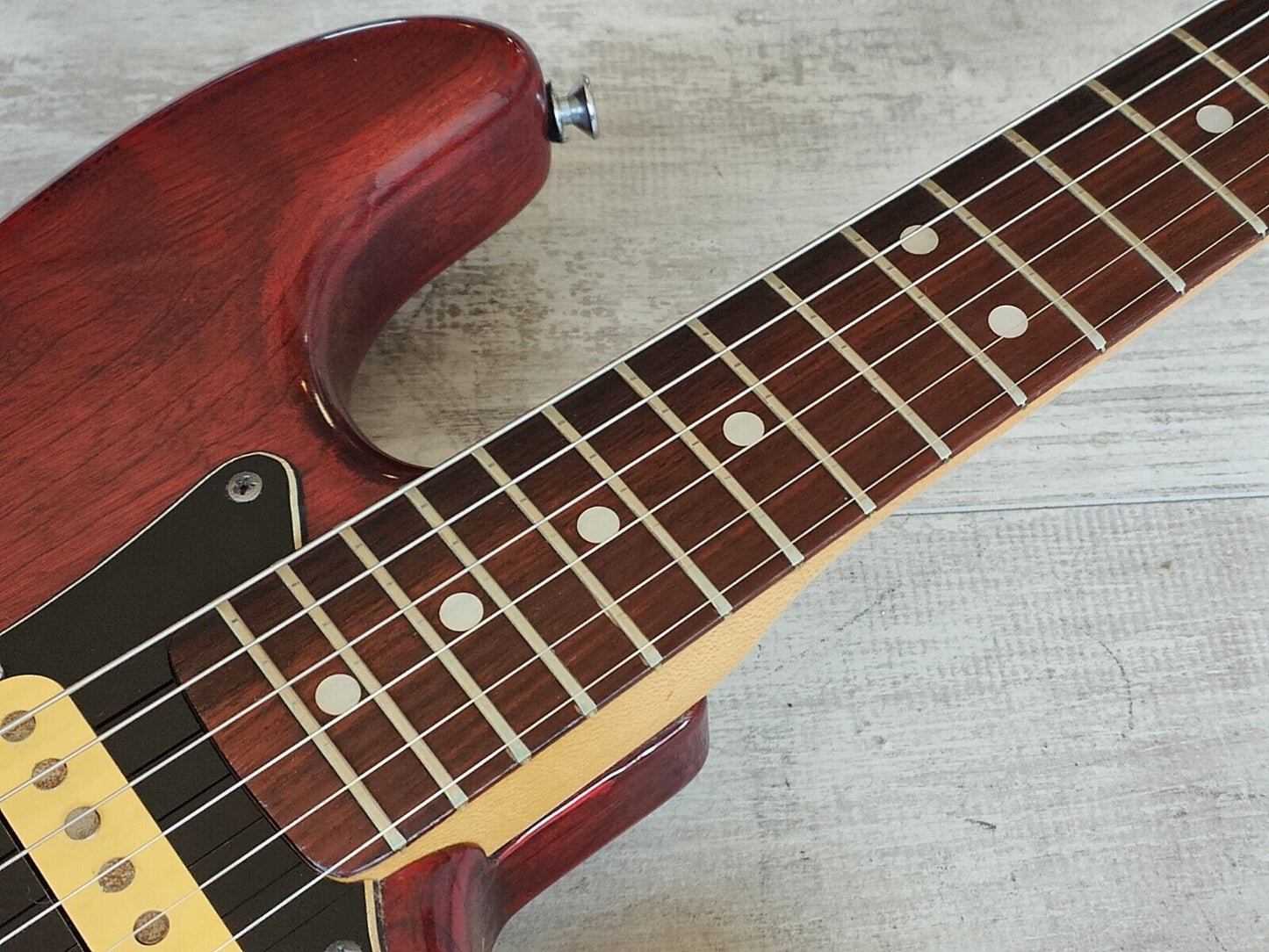 1978 Fresher Japan FS-682 Protean Series Stratocaster w/Onboard Effects (Red)