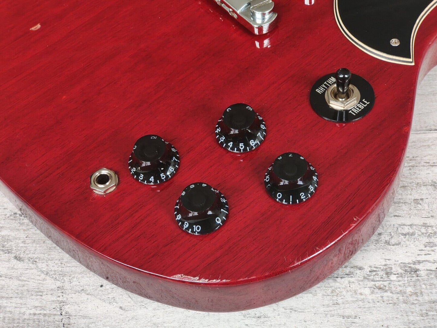 1990's Greco  '61 Reissue SG Double Cutaway (Cherry Red)