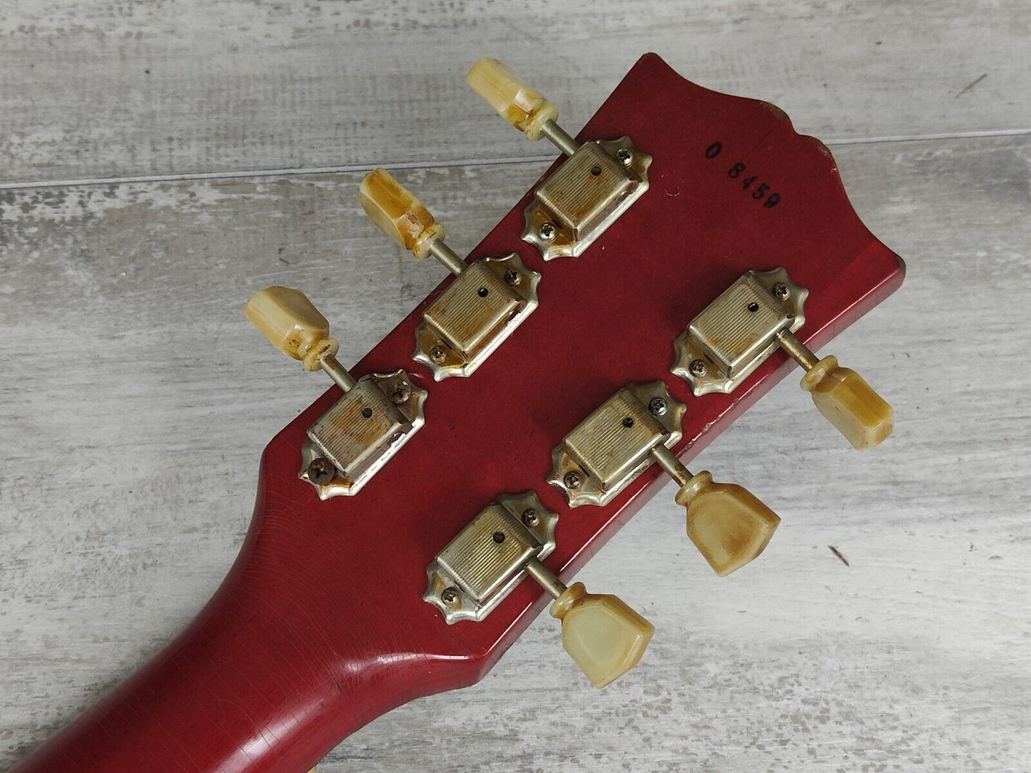 1980 Greco Japan EG-500 Les Paul Standard (Nitro Relic Cherry Sunburst Refinish)