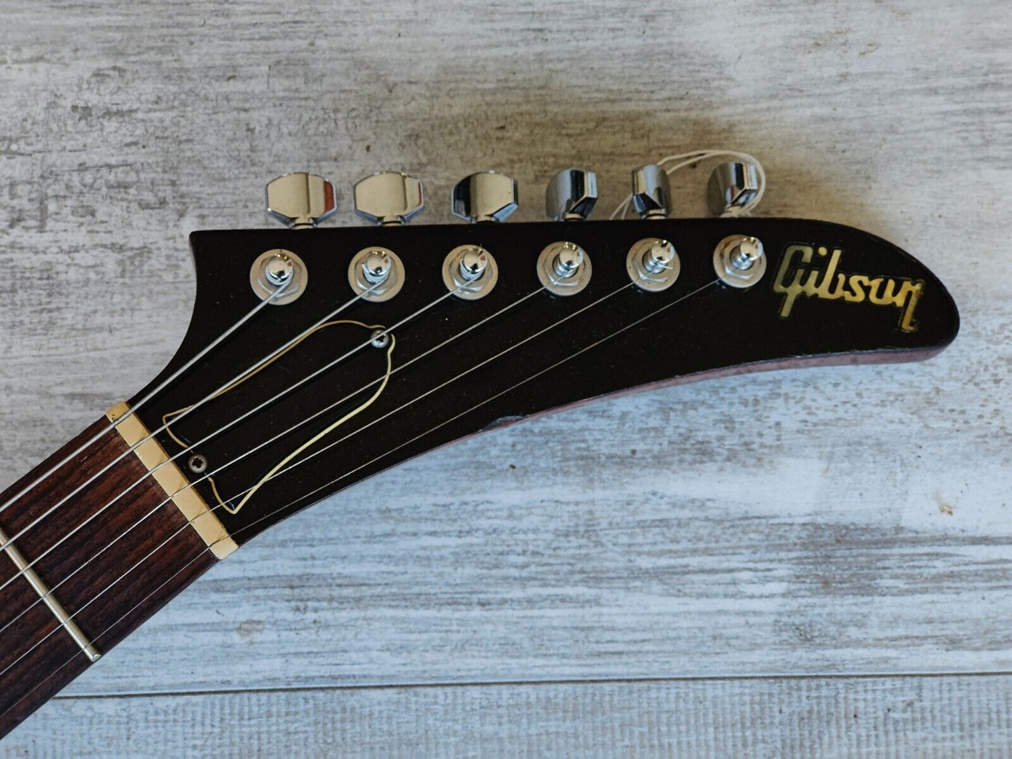 1998 Gibson USA '76 Reissue Explorer (Cherry Red)