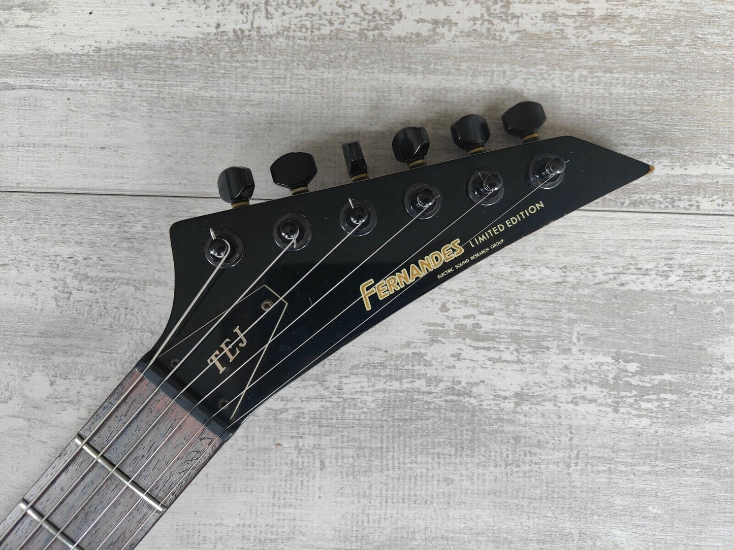 Fernandes Japan TEJ “Limited Edition” Telecaster (Black)