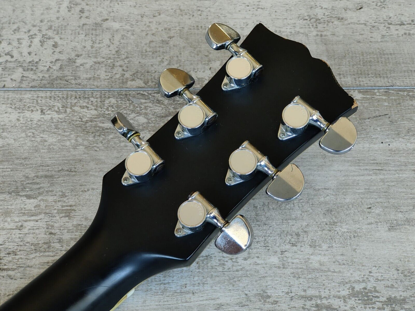 1980's Morris WJ-50 Japanese Everly Brothers Jumbo Acoustic (Black)