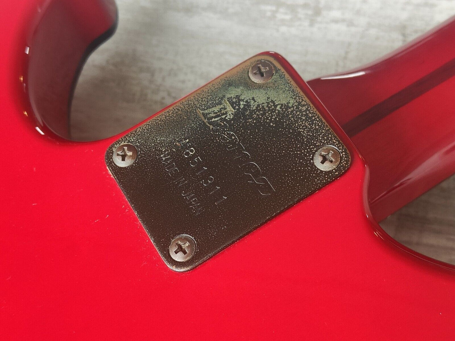 1985 Ibanez Japan RS530TR Roadstar II Vintage Electric Guitar (Transparent Red)