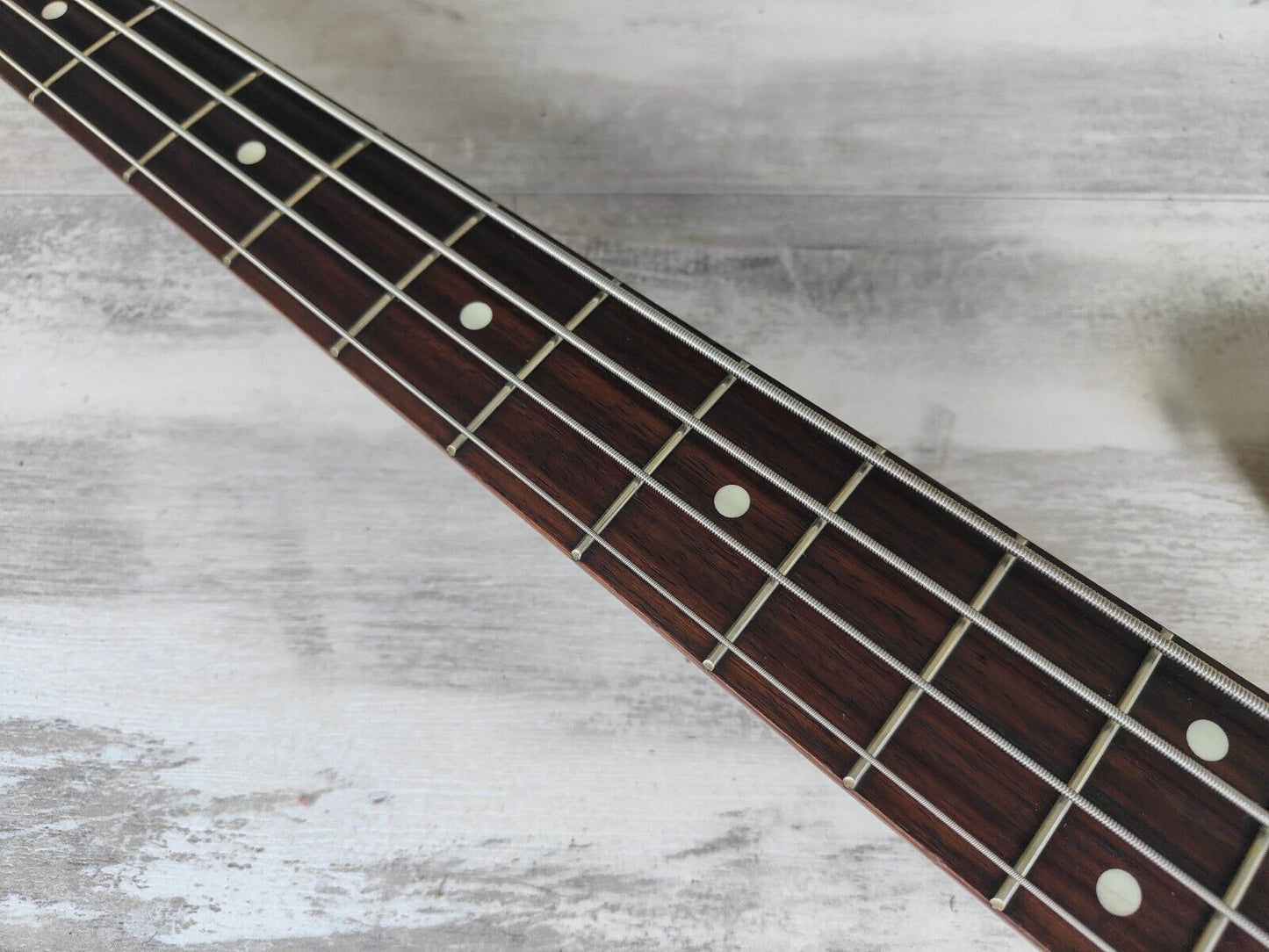 1985 Fernandes Japan FPB-40L Left Handed Precision Bass (White)