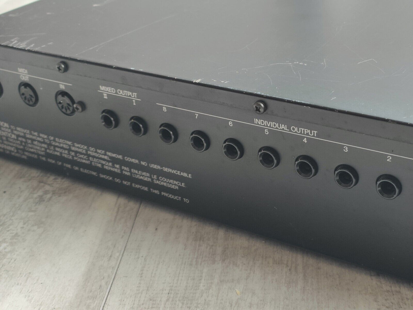Yamaha TX802 FM Tone Generator Rack Unit