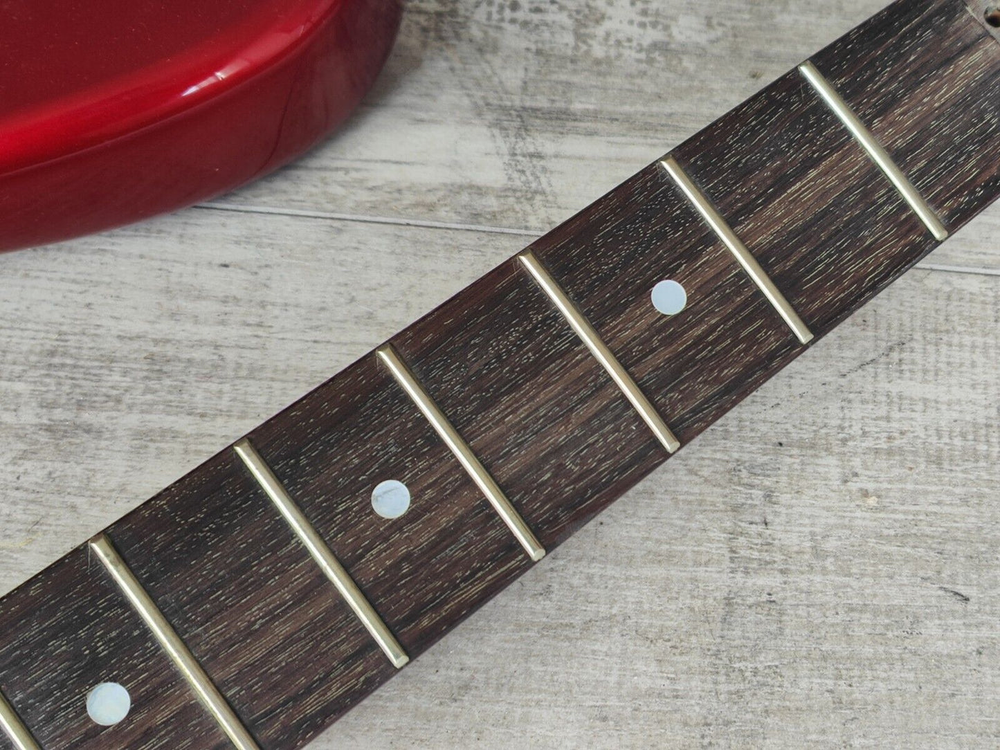 1990's Kramer Japan (by Tokai) LH Left Handed NOS Stratocaster Body/Neck (Red)