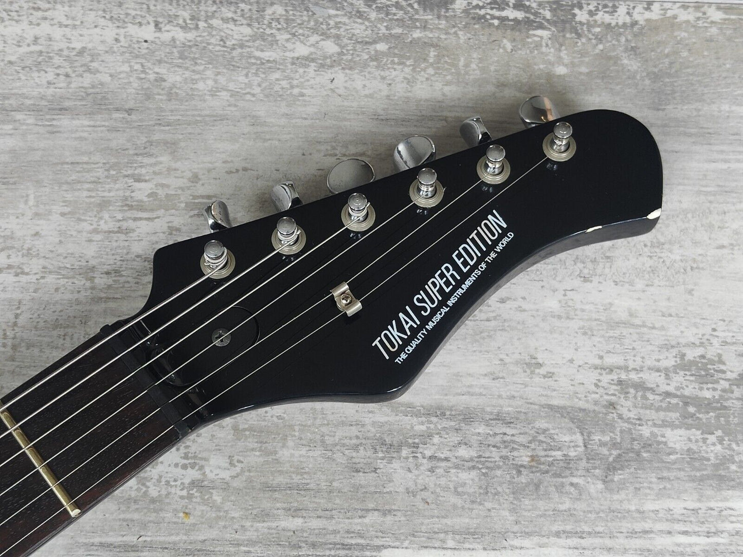 1985 Tokai Japan M-451 MAT Fiber-Tech Superstrat (Fiberglass Body/Neck)