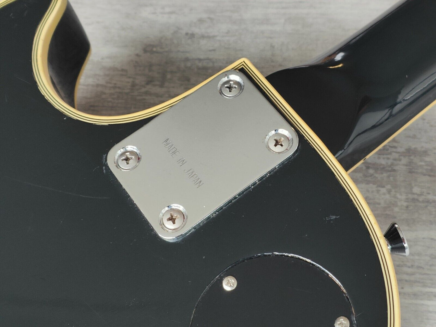 1974 Greco Les Paul Custom Black Beauty (Ebony)