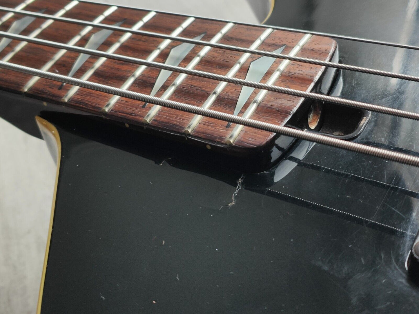 1984 Ibanez Japan DT-870 Destroyer II Vintage Bass (Black)