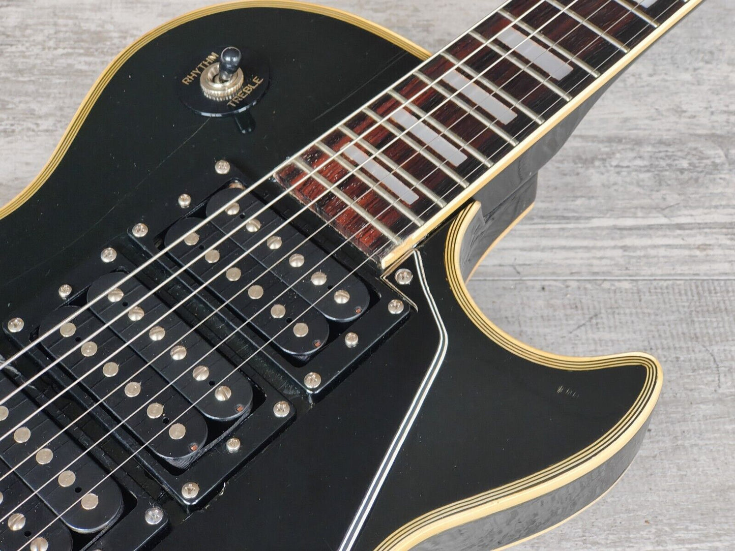 1974 Greco Les Paul Custom Black Beauty (Ebony)