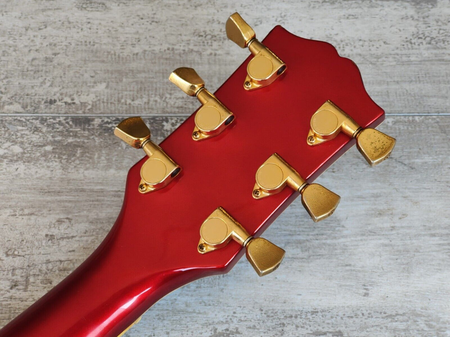 1991 Burny Japan RLC-60 Custom Order Les Paul Custom (Candy Apple Red)