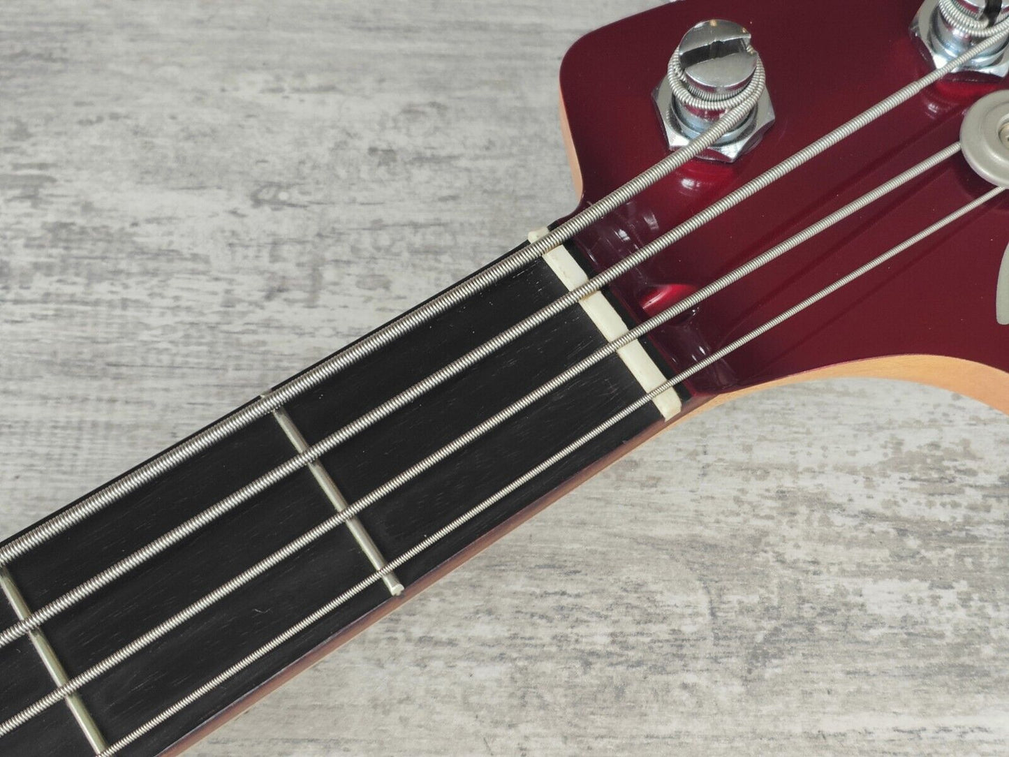 2010 Fender Japan Aerodyne PJ Jazz Bass w/Bartolini's (Old Candy Apple Red)