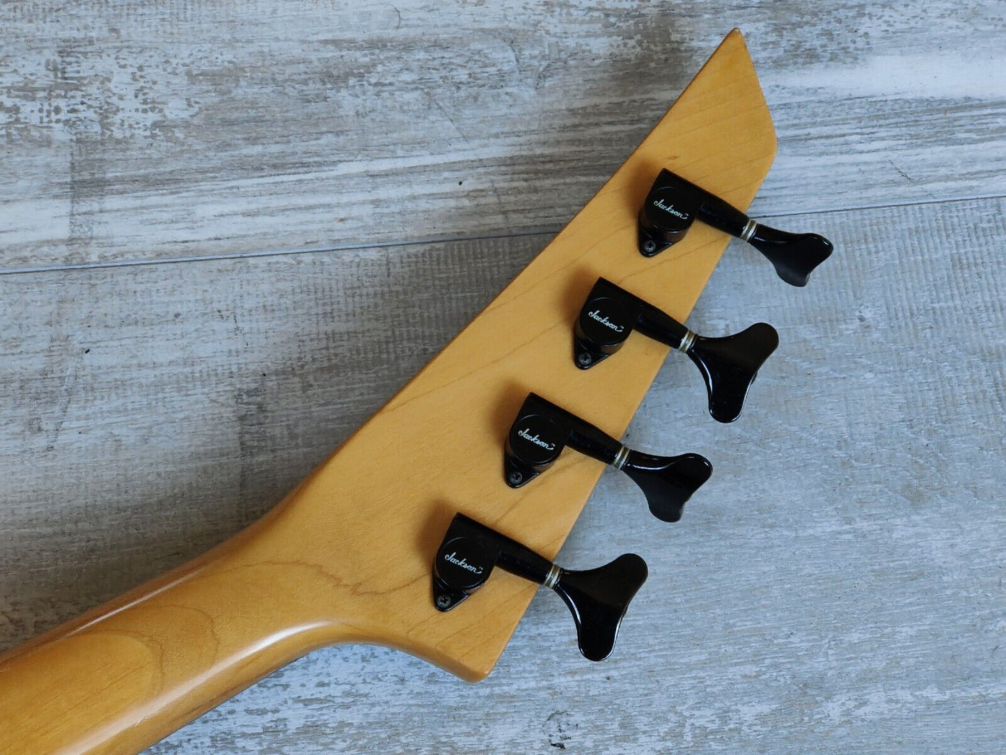 1985 Charvel Jackson Japan Model 2B PJ Bass (Red)