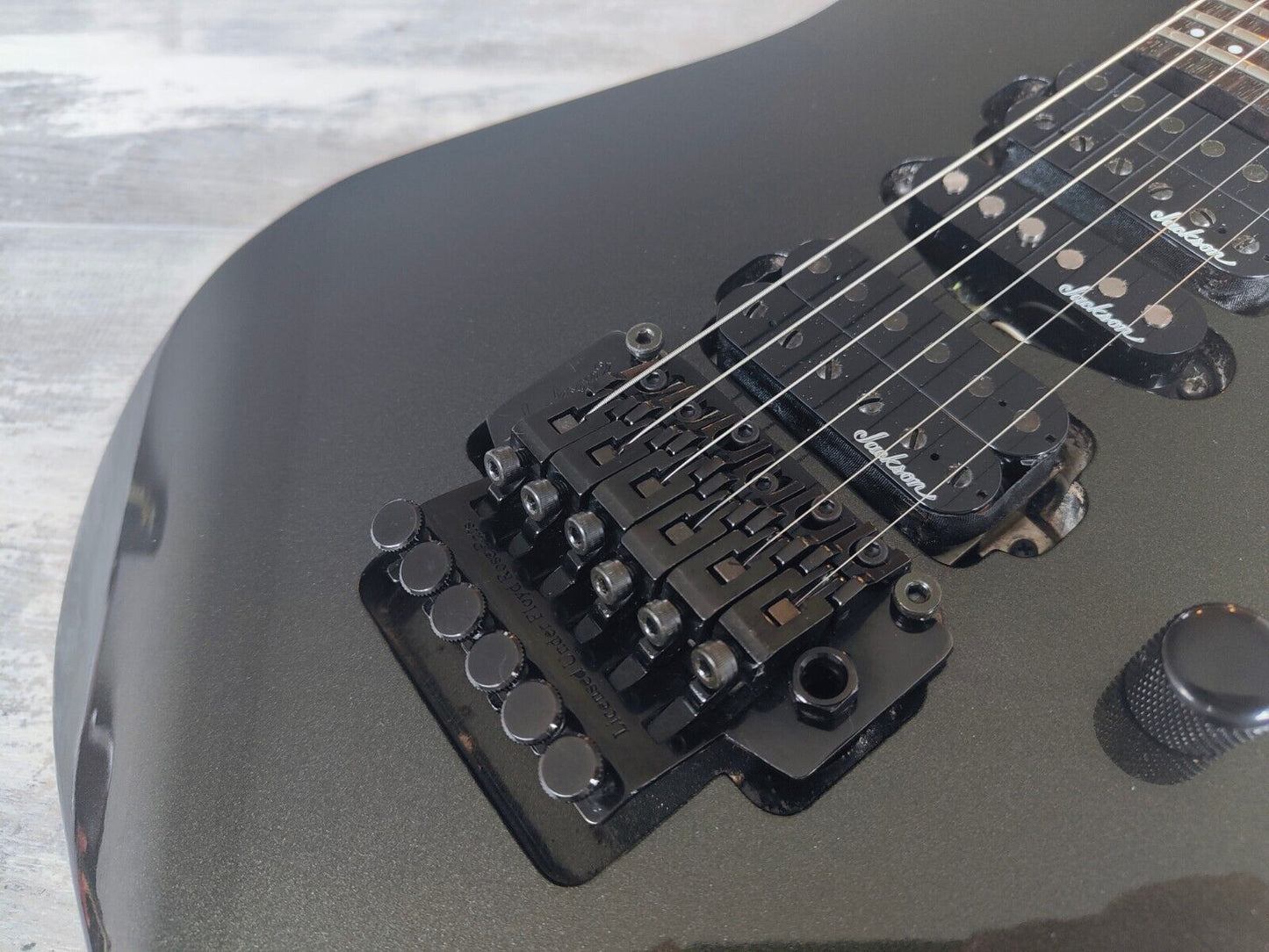 1990's Jackson Japan Super Dinky HSH (Metallic Green)