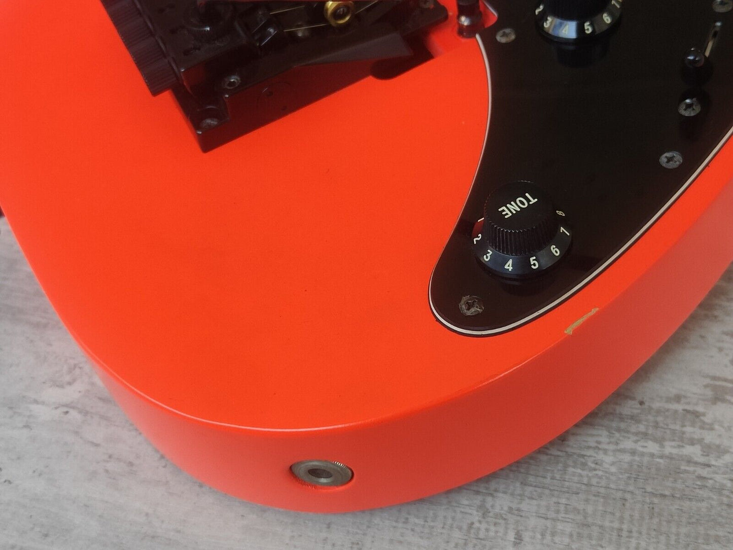 1980's Ibanez Japan RG-575 Reverse Headstock Superstrat (Five Alarm Red)