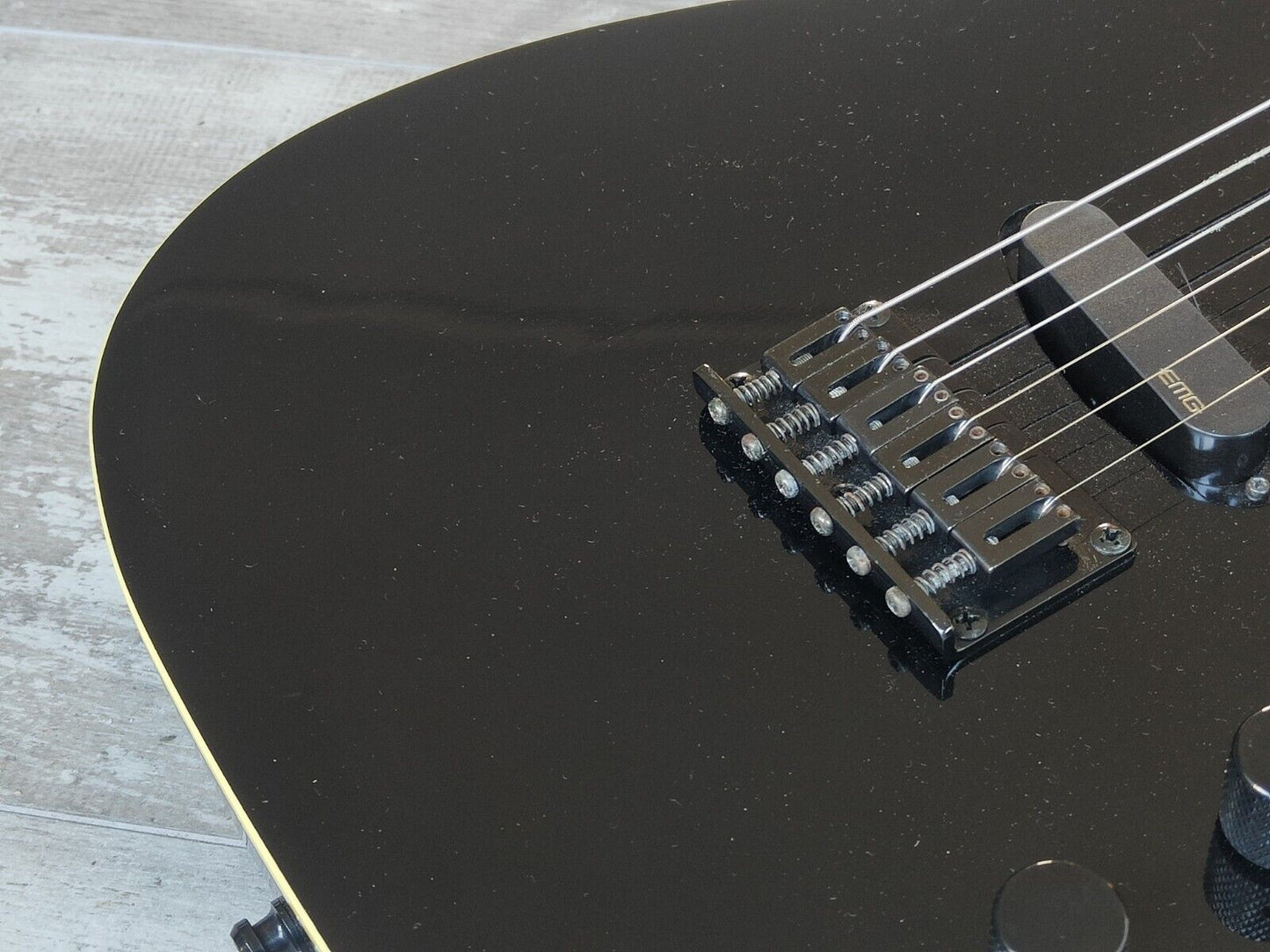 1989 Fernandes Japan TEJ-70 Contemporary Telecaster w/EMG's (Black)