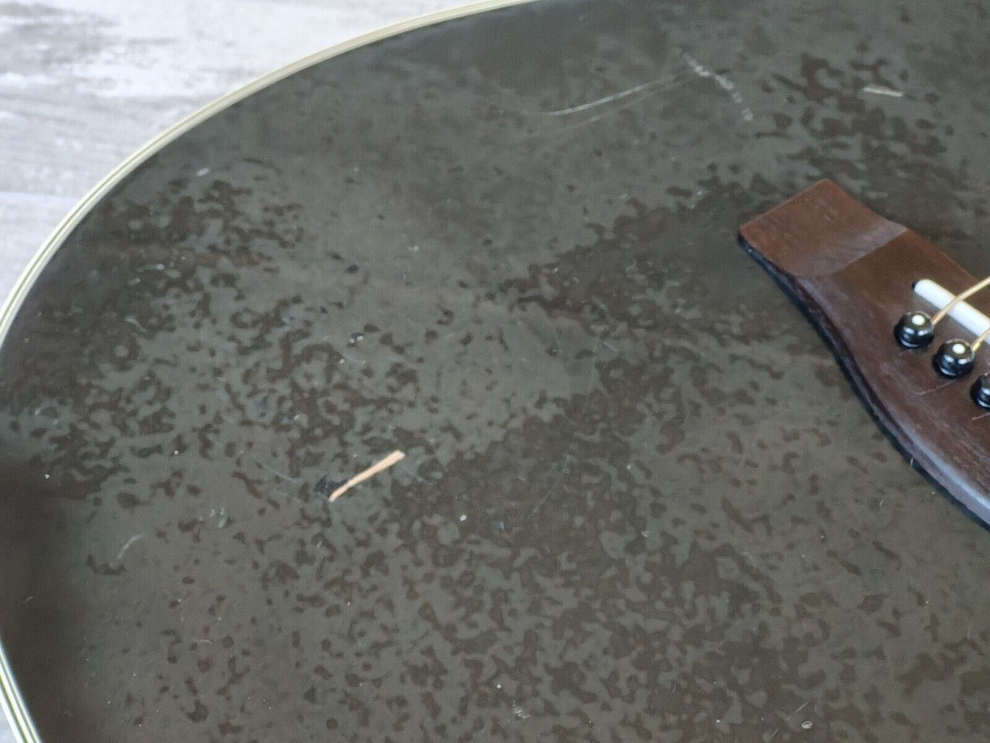 1990's Yamaha DW-4BL Acoustic Guitar (Black)