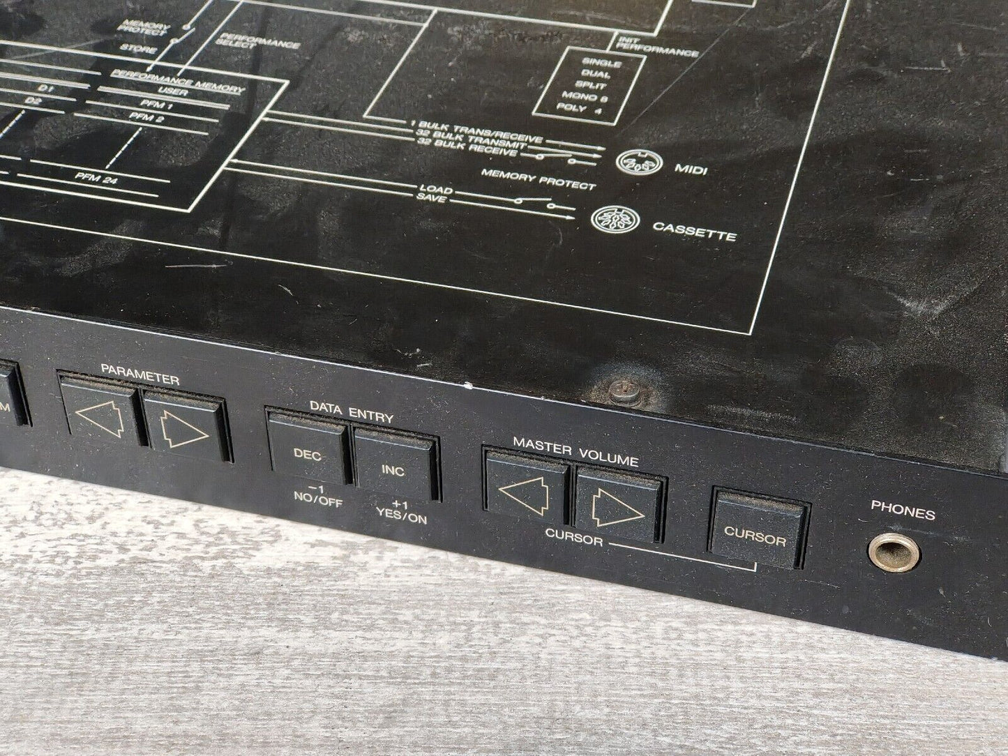 Yamaha TX81Z Tone Generator Rack Unit