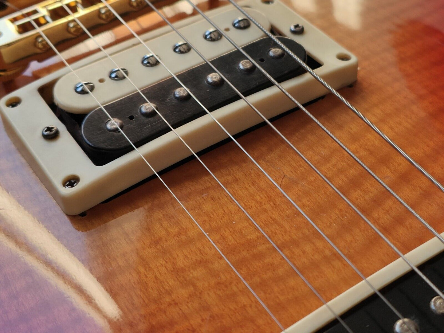 1986 Burny RSC-80 Les Paul Custom Supreme (Cherry Sunburst)