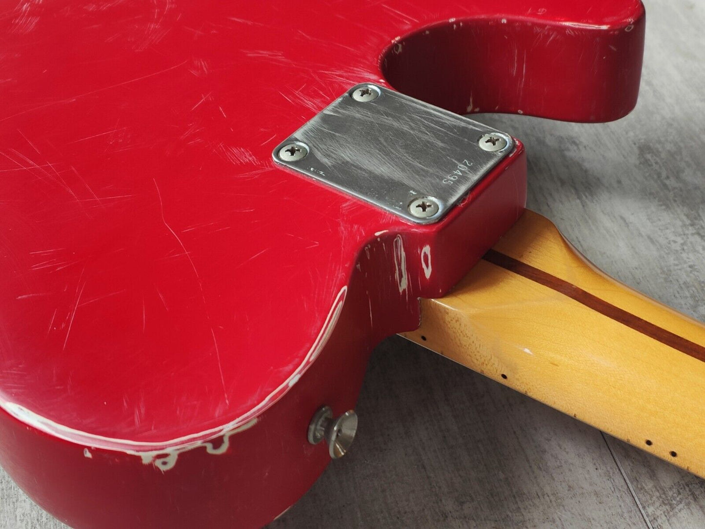 1983 Tokai Japan TE-50 Breezysound '50's Reissue Telecaster (Relic Red)