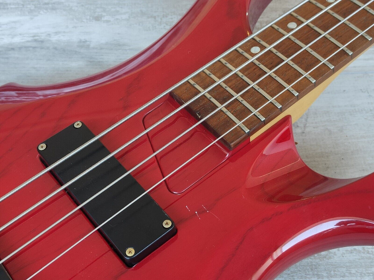 1998 Edwards (by ESP Japan) EFR-95 Forest Series Bass (Transparent Red)
