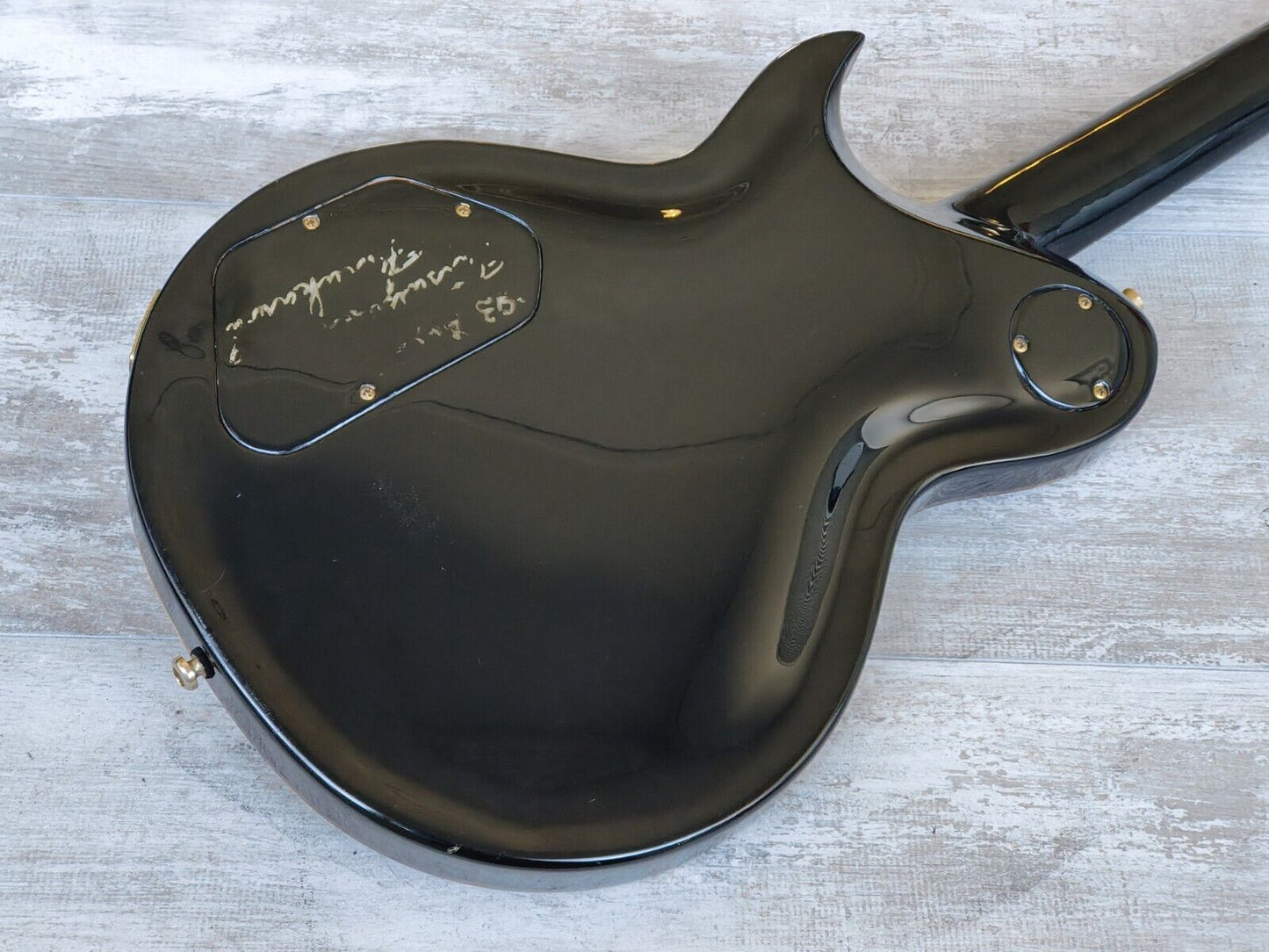 1982 Aria Pro II (Matsumoku) PE-R100 Single Cutaway w/Kahler (Flash Red)