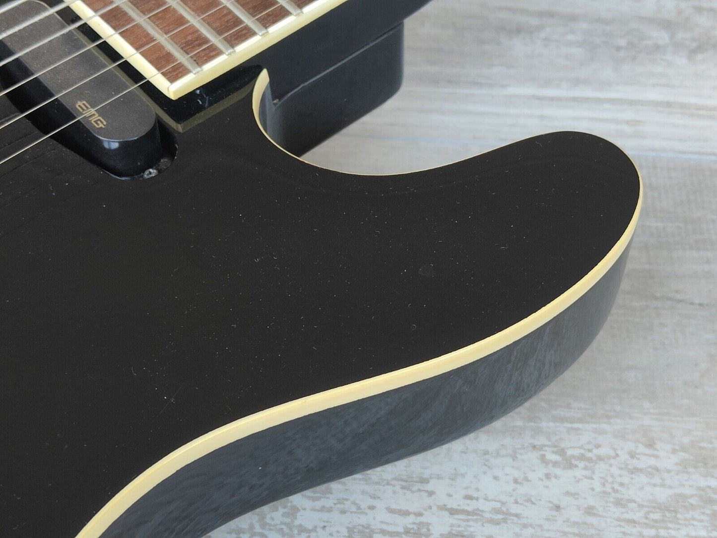 1989 Fernandes Japan TEJ-70 Contemporary Telecaster w/EMG's (Black)