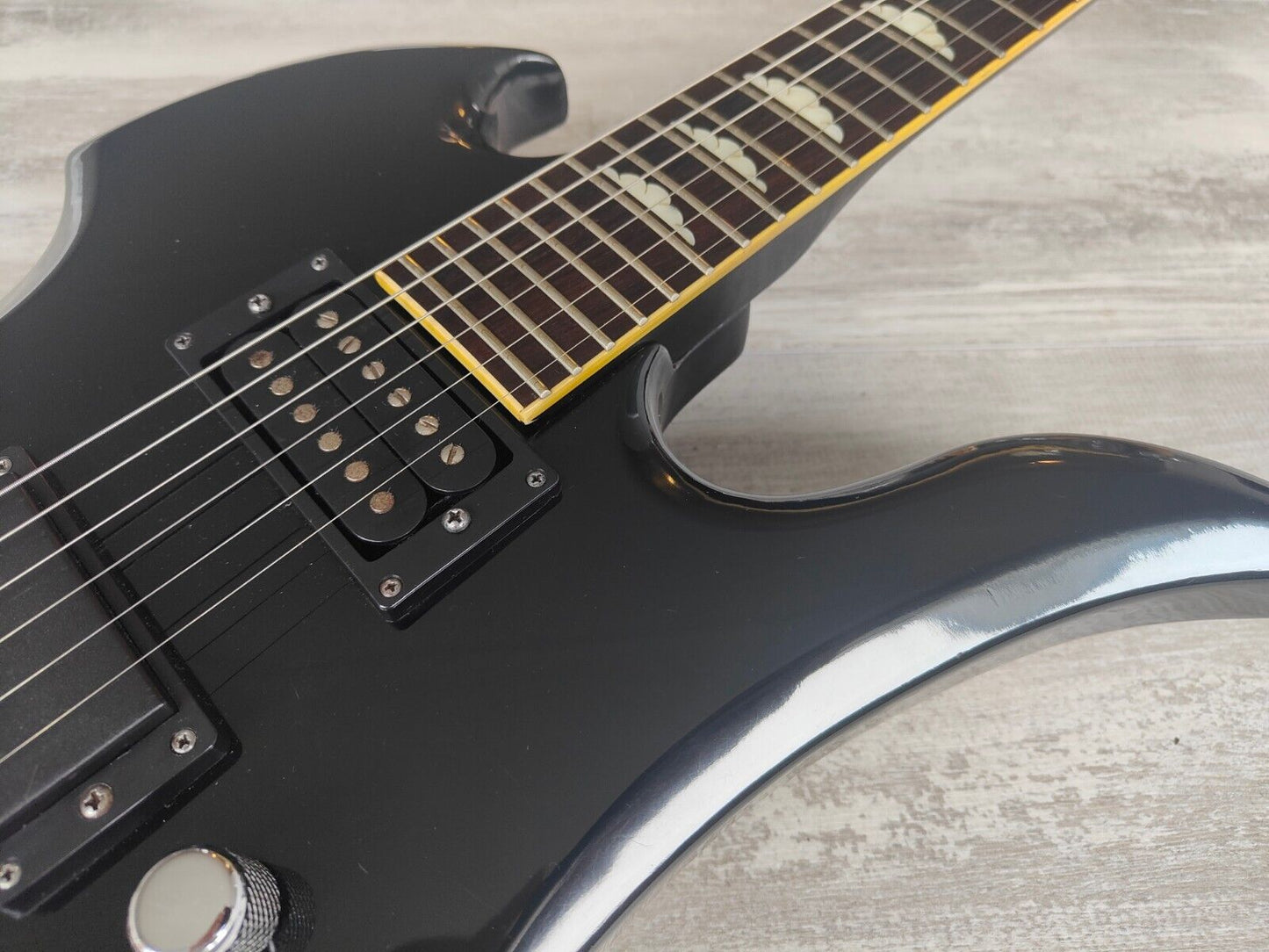 1990's Aria Pro II MK-500 Mockingbird (Black)